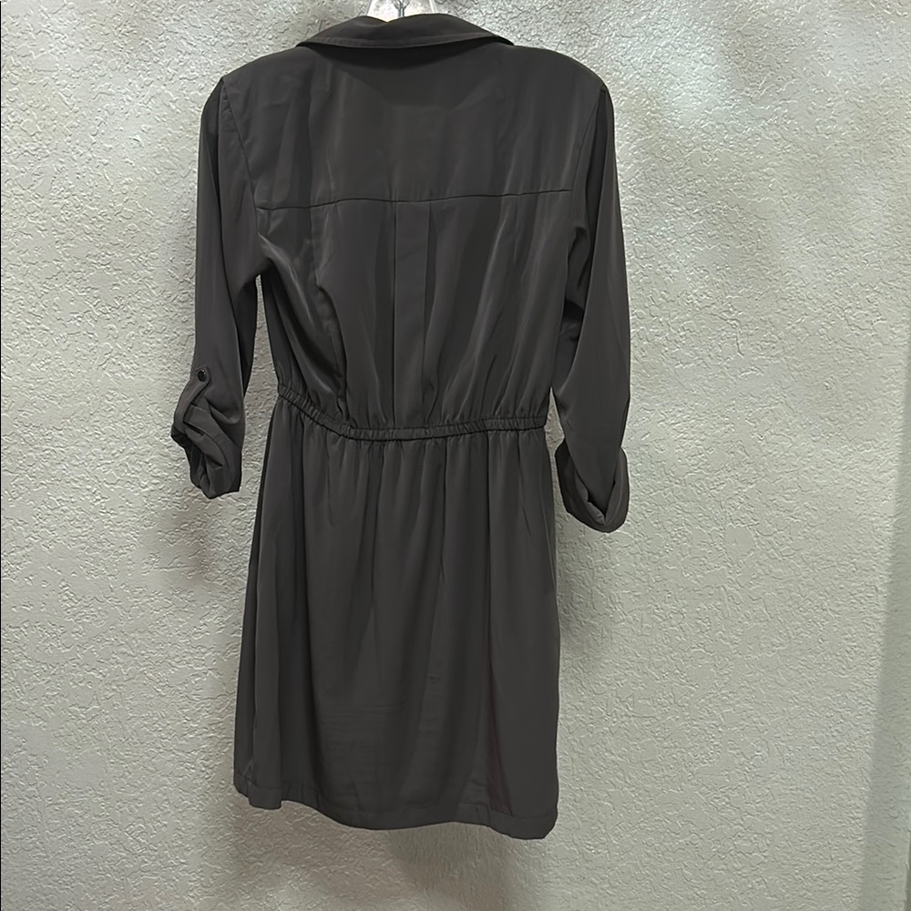 Alfani Gray Long Sleeve Dress - Picture 2 of 7